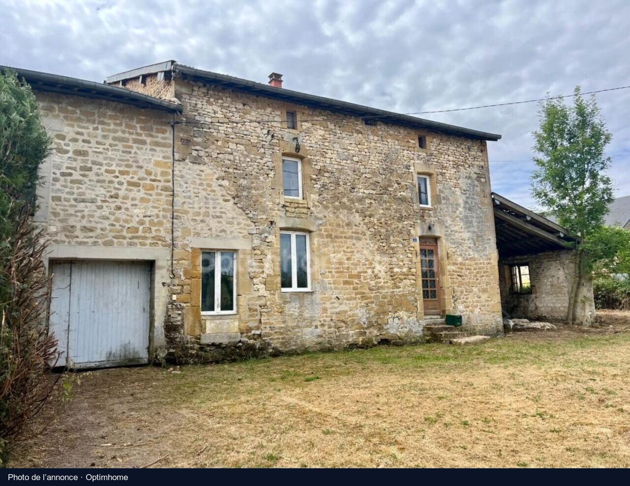 Le corps de ferme d’Autruche, Autruche : photo de l’annonce, état actuel